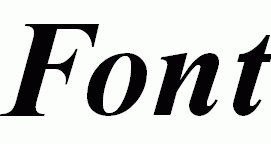   Time Roman Bold Italic